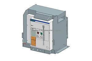 NXA16N_H04-06 4P抽屉式万能式断路器三维模型