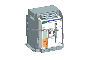 NXA16N_H16 3P抽屉式万能式断路器三维模型