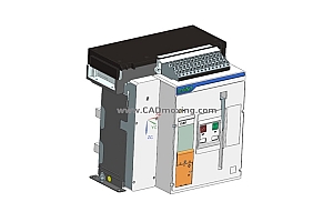 NXA16N_H16 4P固定式万能式断路器三维模型