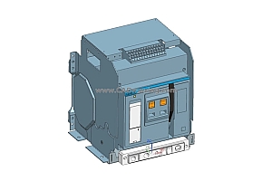 NXA25N_H06 3P抽屉万能式断路器三维模型