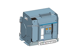 NXA25N_H06 4P抽屉万能式断路器三维模型