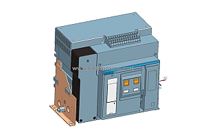 NXA25N_H08-16-4P固定万能式断路器三维模型