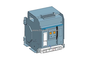NXA25N_H20-25 3P抽屉万能式断路器三维模型