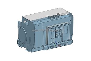 NXA40N_H36-40 4P抽屉万能式断路器三维模型