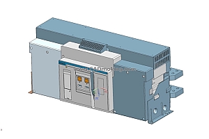 NXA63H50-3P固定万能式断路器三维模型