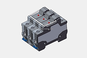 RT28N-32X 3P熔断器保险底座三维模型