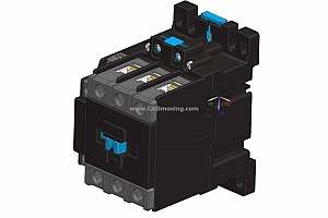 NXC-40~65交流接触器三维模型