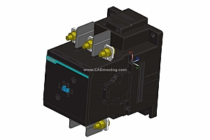 NXC-265~400交流接触器三维模型