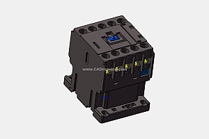 NXRC接触器式继电器三维模型