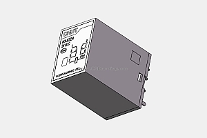 NXJ_2ZH1小型电磁继电器三维模型