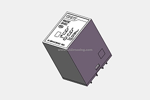 NXJ_3Z1小型电磁继电器三维模型