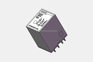 NXJ_3Z小型电磁继电器三维模型