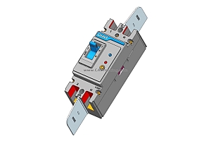 NXMLE-160S 2P剩余电流动作断路器三维模型