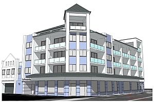4层房屋建筑设计
