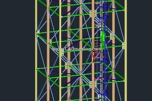 196m³立方水塔20米高