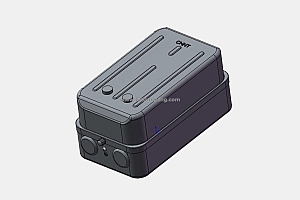 QC36-30TA电磁起动器三维模型