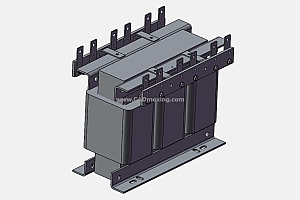 QZB-J-135起动用自耦减压变压器三维模型