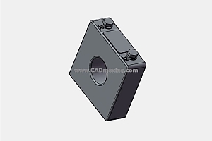 XD1-16限流电抗器三维模型