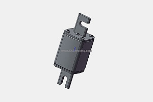 RS711熔断器-熔断体三维模型