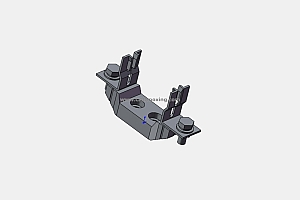 RT36N-00熔断器-底座三维模型