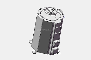 TDGC2J-20接触调压器三维模型
