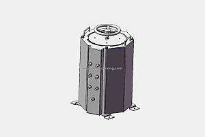 TSGC2J-15接触调压器三维模型