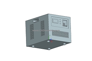 TND1-3自动交流稳压器三维模型
