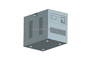 TND1-5自动交流稳压器三维模型