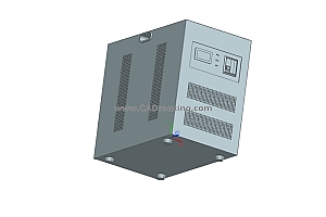 TND1-10自动交流稳压器三维模型
