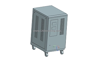 TND1-15~20AF自动交流稳压器三维模型