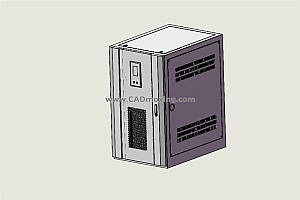 TNSZ-150柱式交流自动稳压器三维模型