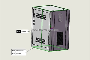 TNSZ-180~320柱式交流自动稳压器三维模型
