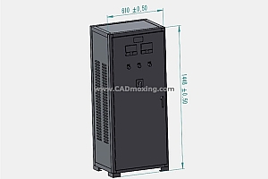 XJZ1-135~190自耦减压起动控制箱三维模型
