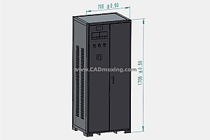 XJZ1-225~300自耦减压起动控制箱三维模型