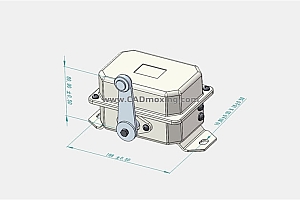 YBLX-10_11行程开关三维模型