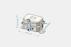 YBLX-10_12行程开关三维模型