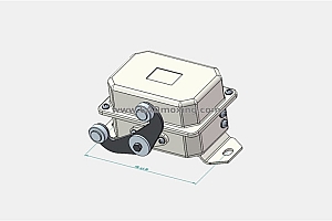 YBLX-10_21行程开关三维模型