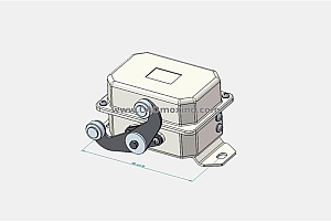 YBLX-10_22J行程开关三维模型