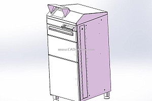 小型家用智能快件箱(正面投递型)