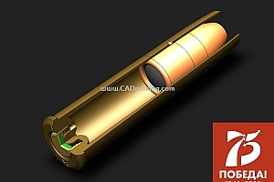7.62x38R 子弹模型