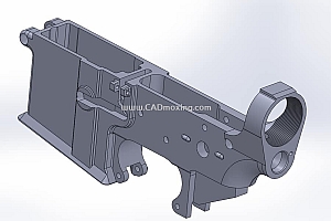 SolidWorks参数建模AR15枪匣