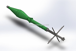 RPG-7 火箭弹模型