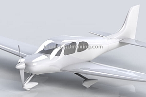 SR22固定翼飞机模型