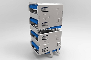 电脑主板 USB-3.0×4 端口