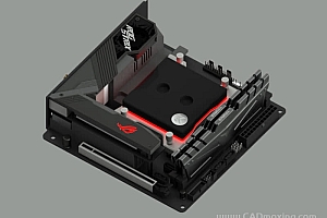 rog-x570-i 电脑主板组件