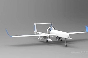 UCAV-2 固定翼无人飞机设计模型