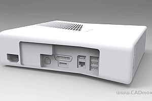 Xbox 360 游戏主机模型