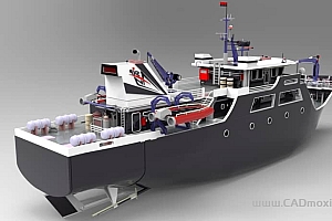 美国海军 LKA 114  探测科考船