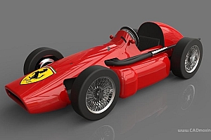1955年法拉利555型超级跑车Squalo4汽车