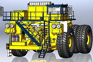 komatsu830e-AC 小松830E超大型装载车